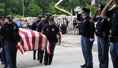 Hundreds Attend Funeral for Slain Hattiesburg Officer Tate