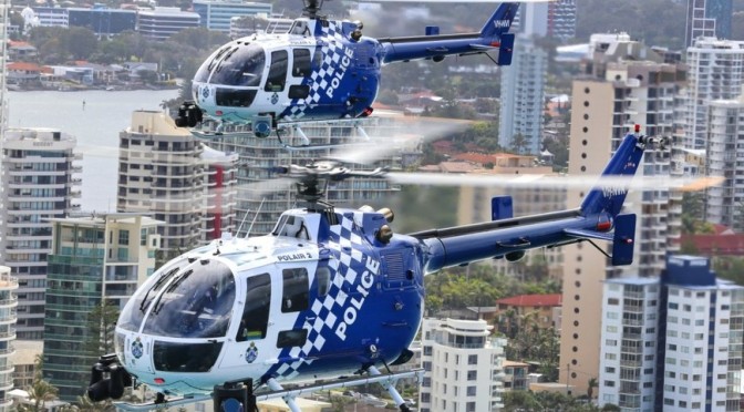 Queensland Police Service POLAIR Proves It Has Blue Steel