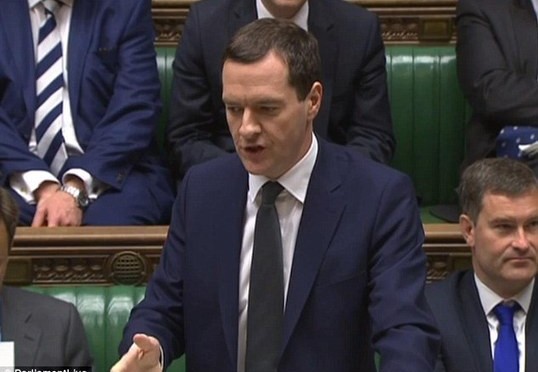 Chancellor Osborne Announces 40 Per Cent Cuts To Police, Council And Transport Budgets